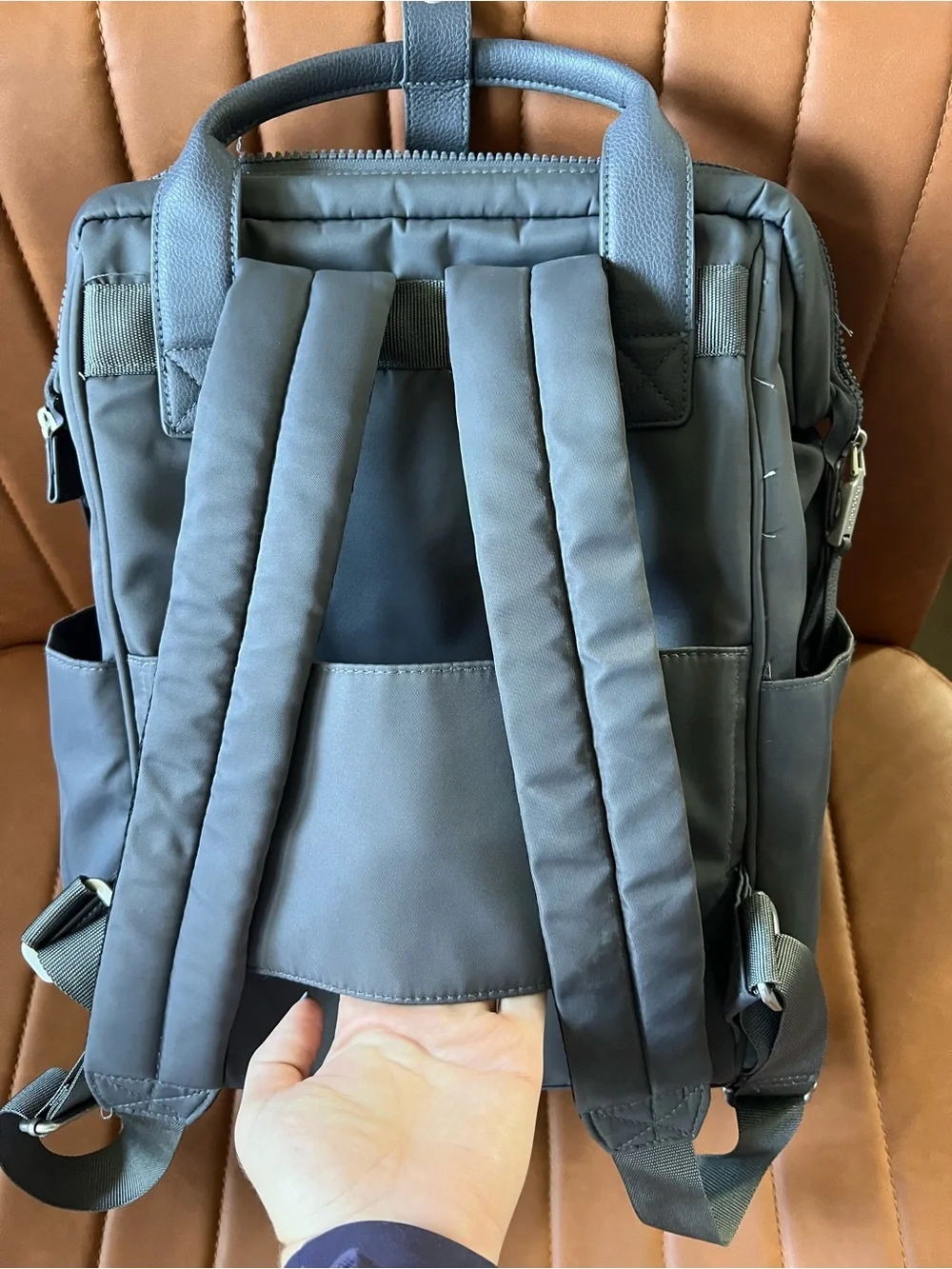 Baggallini Slate Gray Packable Backpack